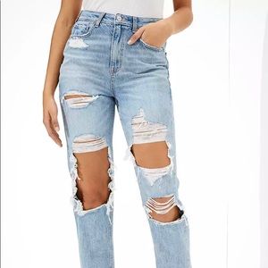 American eagle highest waist mom jean Size 00 short